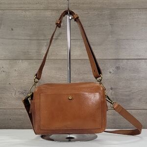 Madewell Brown Leather Crossbody Bag